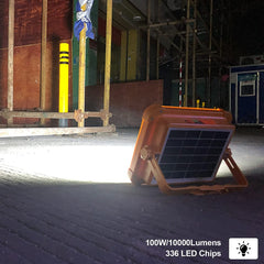 Easy Portable LED Work Solar Light 100W 16500mAh 10000 LM