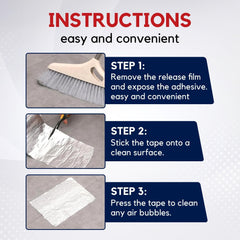 Super Strong Adhesive Waterproof tape Permanent Repair Roof Water Leakage Solution Rubber Foil Suitable for Roof Leak, surface Crack, Window Sill Gap, Boat Sealing, Tank Leak (4 Inch (10CM*5M))