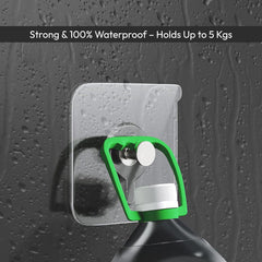 Transparent Stainless Steel Photo Frame Hooks Self Adhesive Hooks 10 Pack