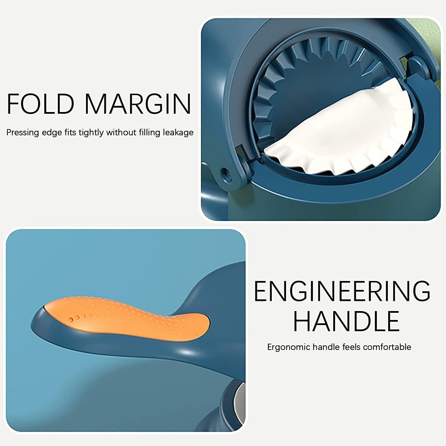 2in1 Momos Maker Machine, Skin Press Gujiya Mould Dumpling Maker, Momo Maker Mould Kitchen Dumpling Tool for Ghughra Kajjikayalu Karanji Puri and Samosa Maker Kachori Puri Maker